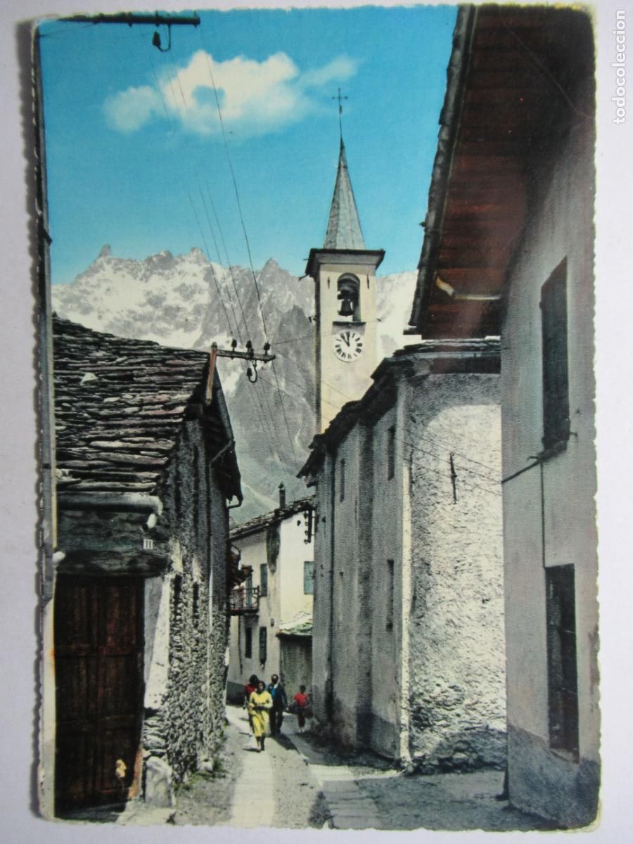 Postales: Postal italiana pueblo sin identificar