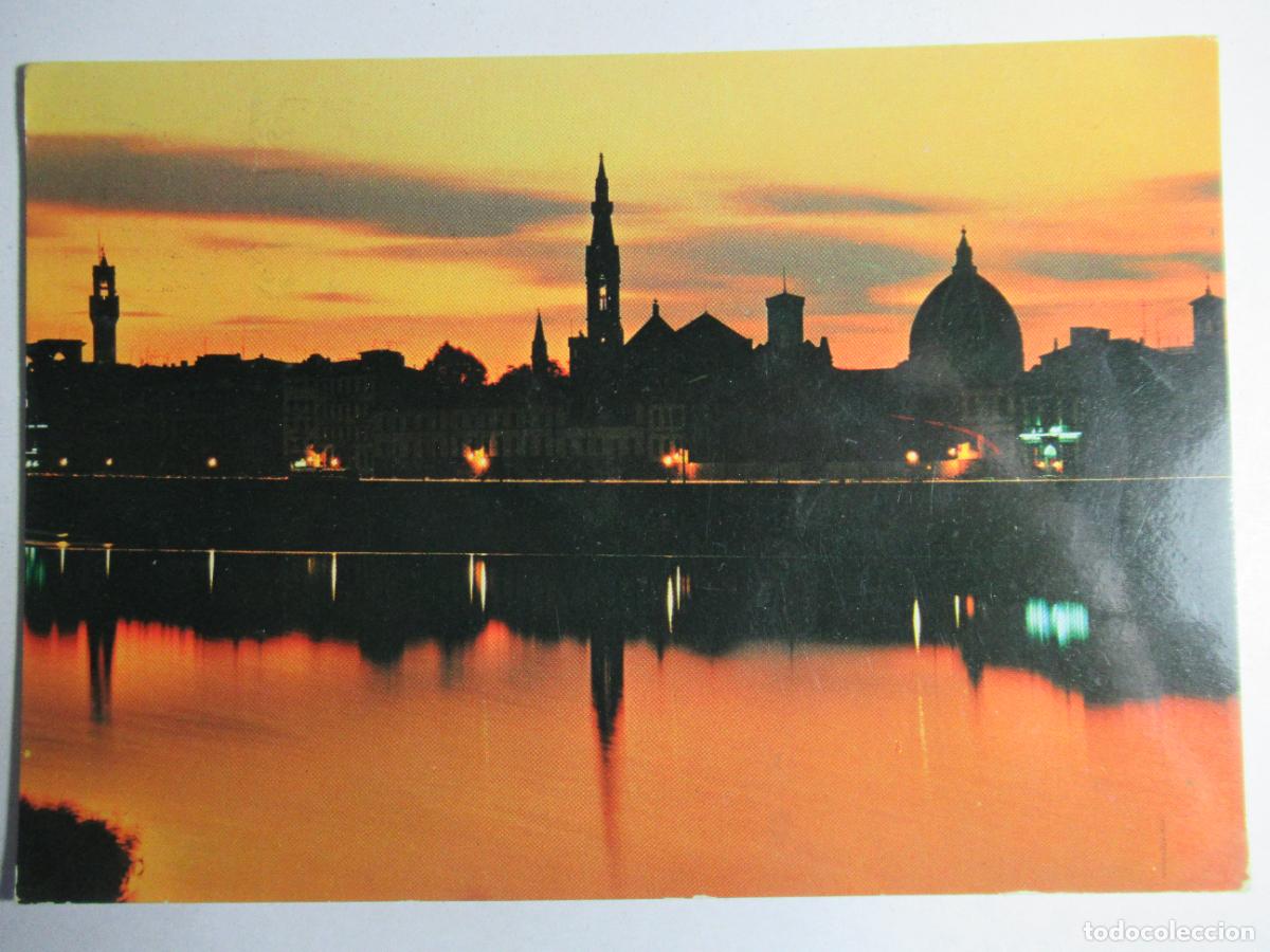 Postales: Firenze - Tramonto sullArno - Foto 1