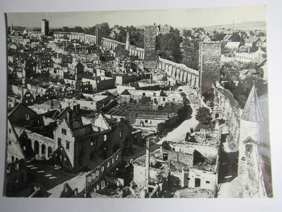 Postkarten: Blick auf den Ostteil von Rothenburg