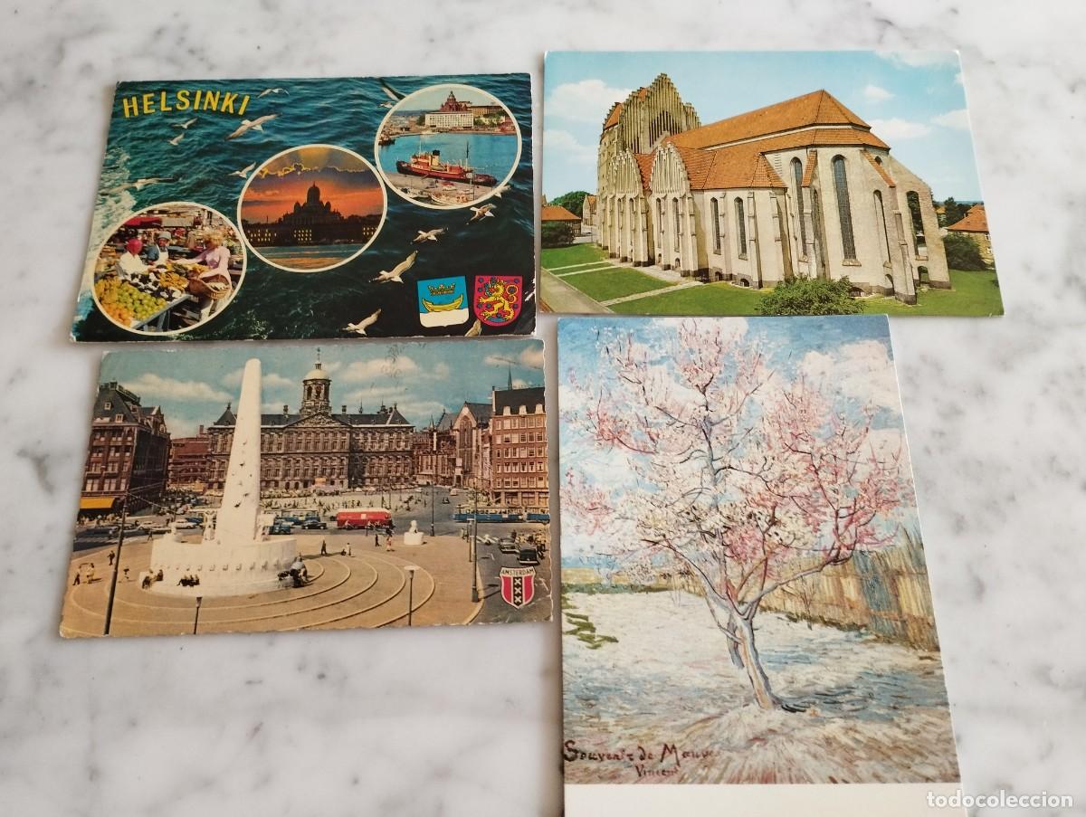 Postkarten: 4 POSTALES ,DINAMARCA HOLANDA, FINLANDIA ,