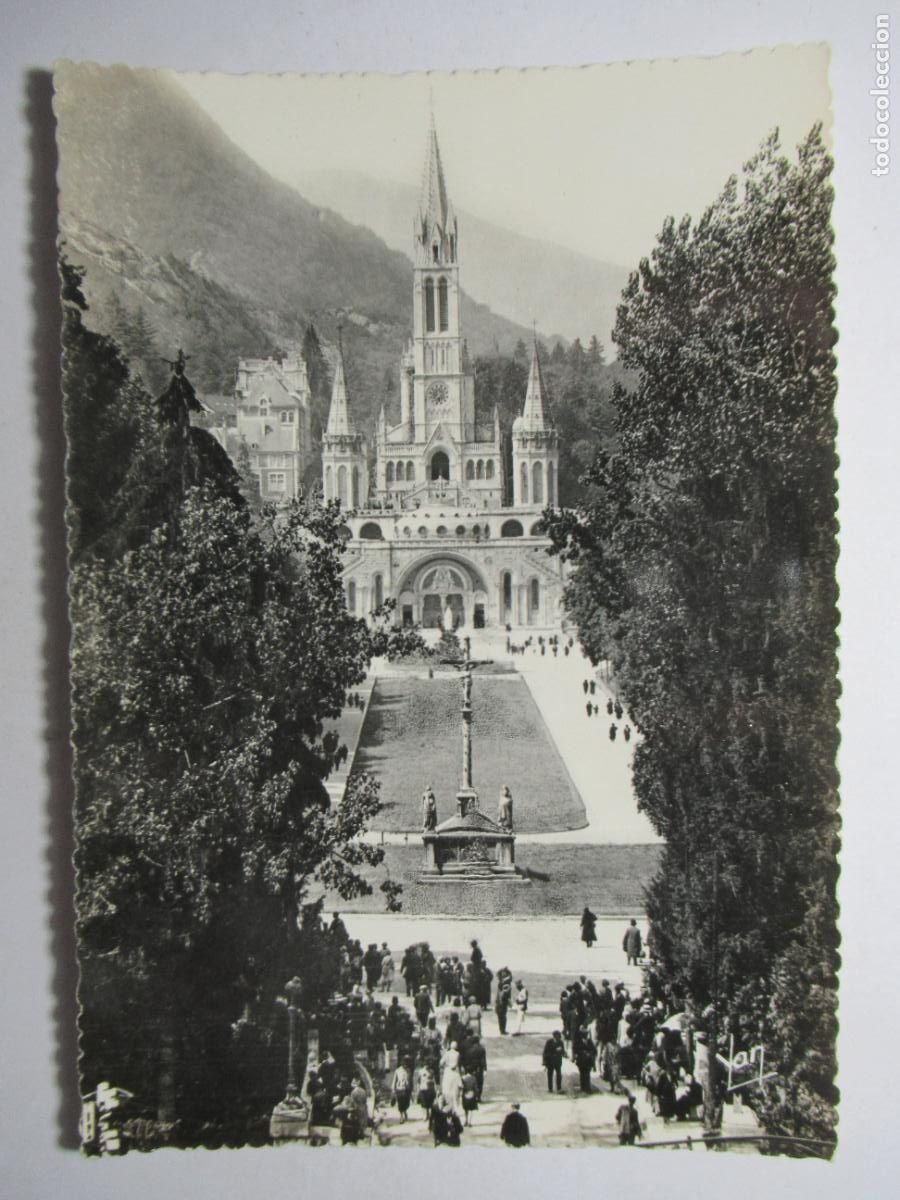 Postales: Lourdes - La Basilique - Foto 1