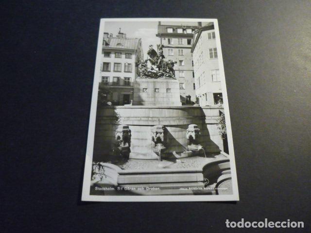 Postales: ESTOCOLMO SUECIA POSTAL - Foto 1