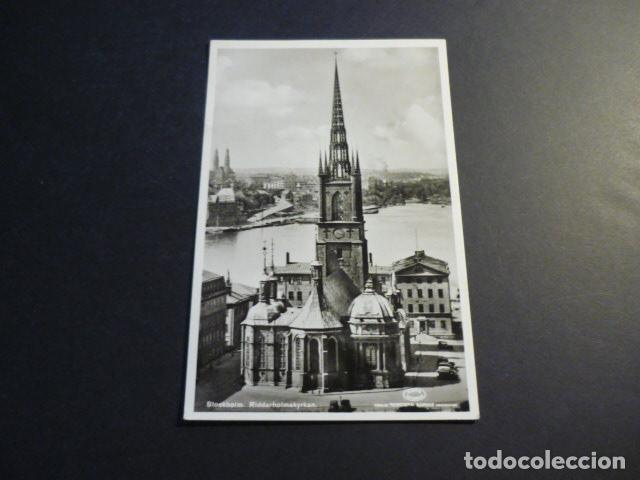 Postales: ESTOCOLMO SUECIA POSTAL - Foto 1