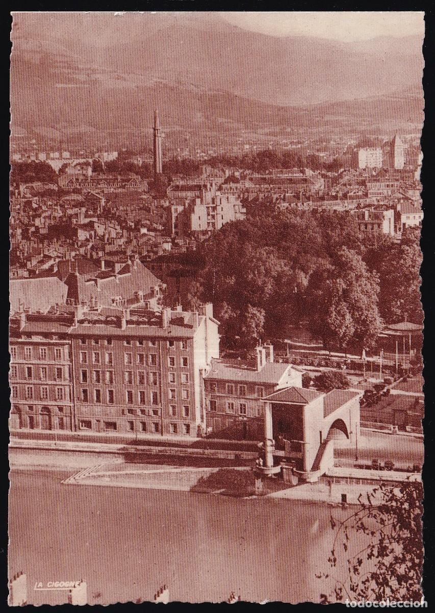 Postales: Francia. 38-Grenoble. *Vue g&eacute;n&eacute;rale. La Tour...* Nueva.