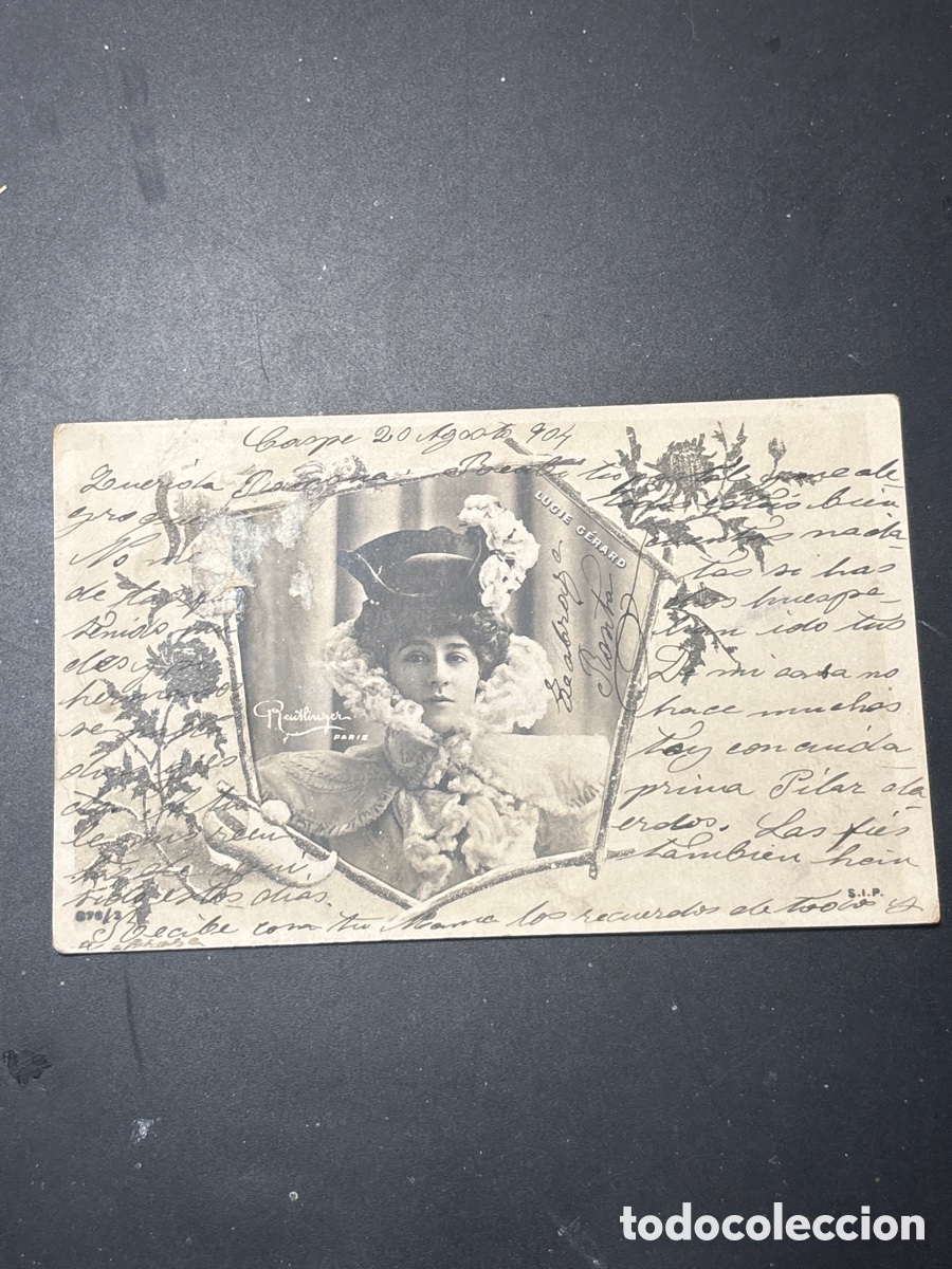 Postales: Tarjeta postal europea. Lucie Gerard.