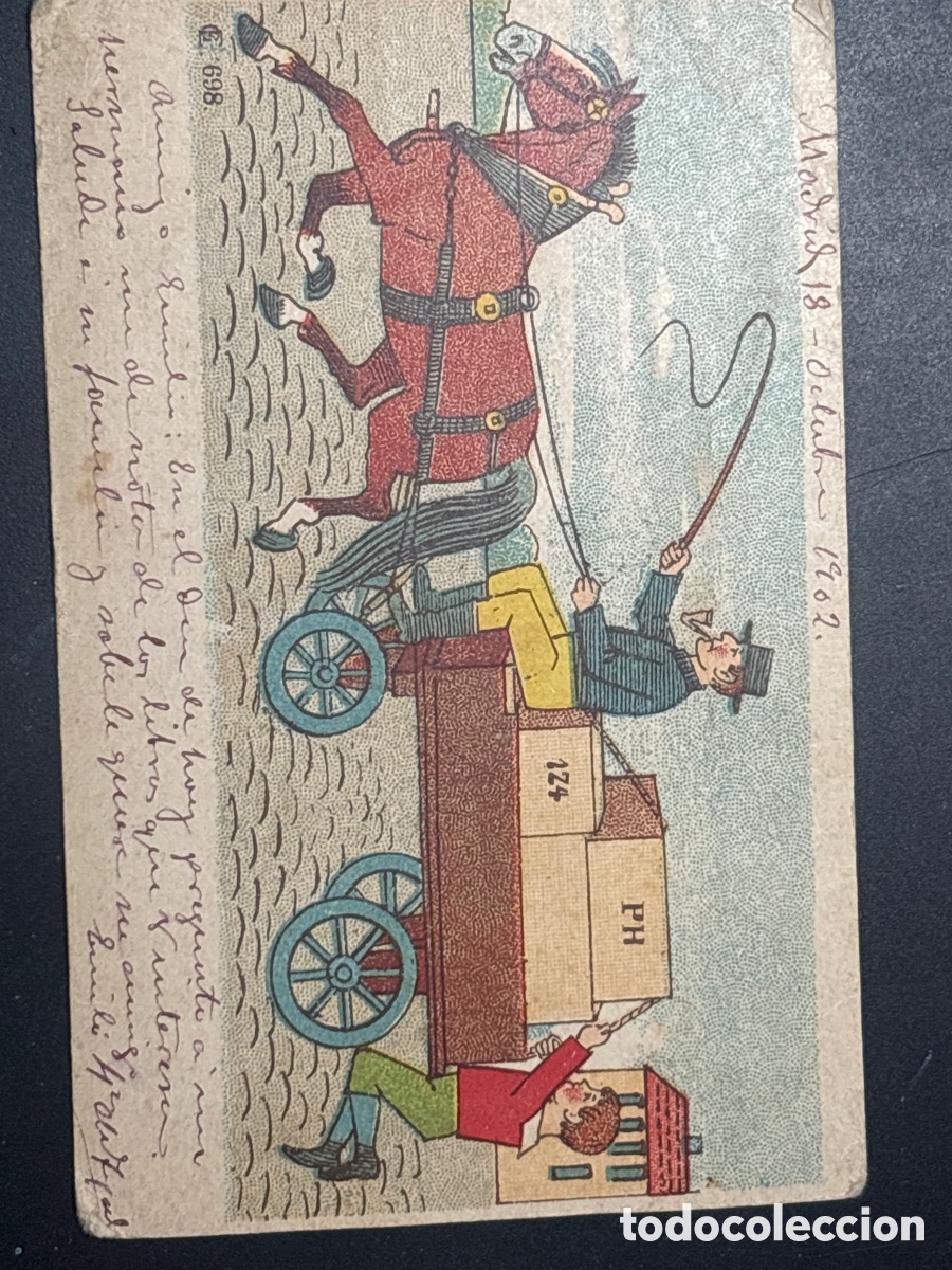 Postales: Preciosa Ostale europea. 1902.