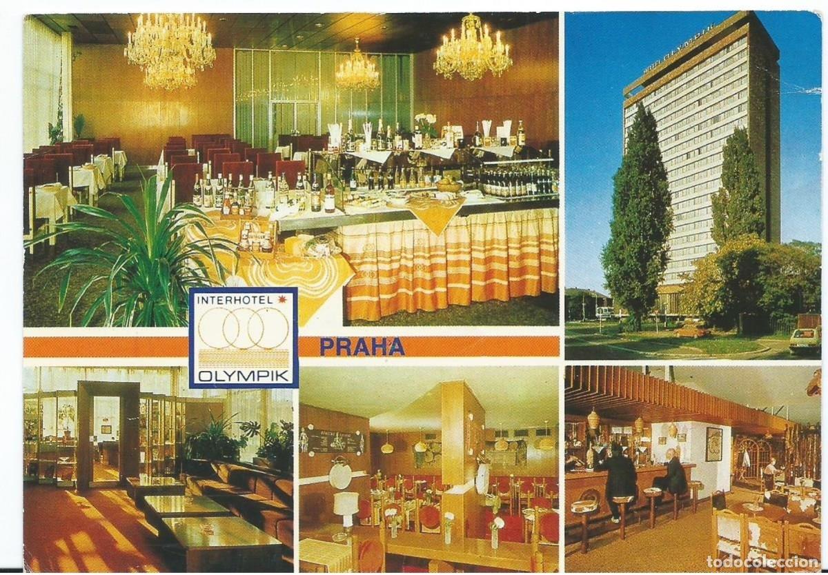 Postcards: INTERHOTEL OLYMPIC.- PRAHA