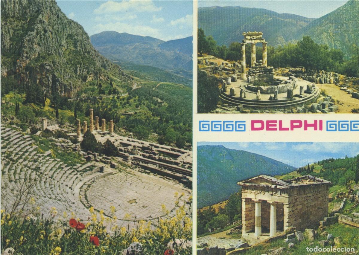 Postales: DELPHI. Grecia. Diversos aspectos. Sin circular - Foto 1