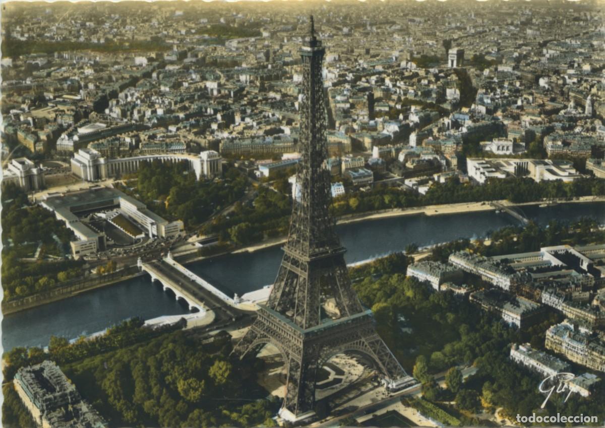 Postales: N&ordm; 6560-PAR&Iacute;S. La tour Eiffel. Francia. Sin circular. ED. d'ART &rdquo;GUY&rdquo;