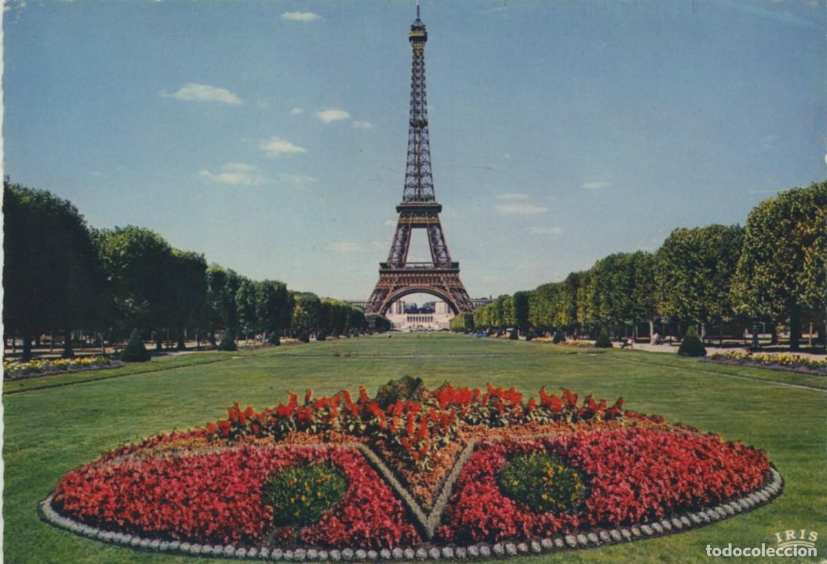 Postales: N&ordm; 555-PAR&Iacute;S. Francia. La Tour Eiffel. Sin circular. EDITIONS CHANTAL