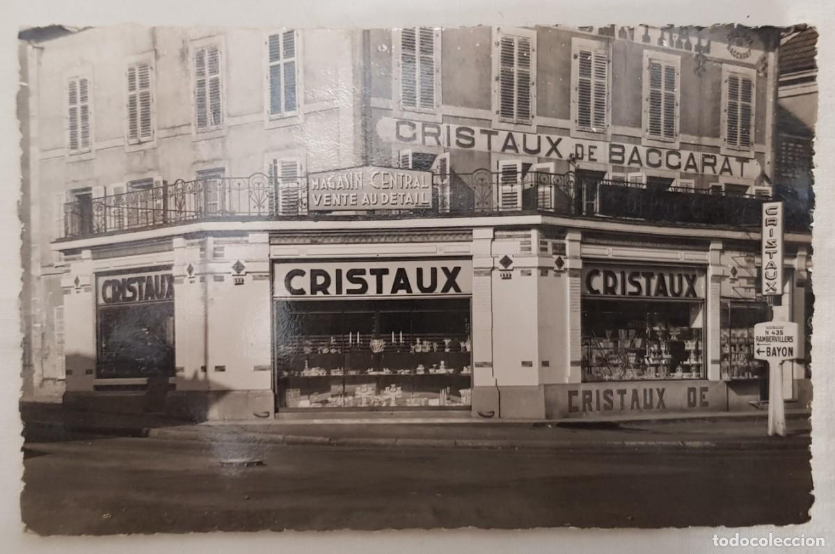 Cartoline: fotogr&aacute;fica: Baccarat. Magasin Central Cristaux (Mourthe-et-Moselle) Francia