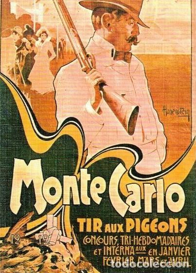 Postkarten: :::: A90 - POSTAL - MONTE CARLO - TIR AUX PIGEONS