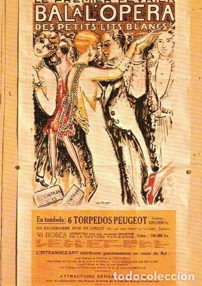 Postkarten: :::: A93 - POSTAL - BAL A L&acute;OPERA DES PETITS KITS BLANCS