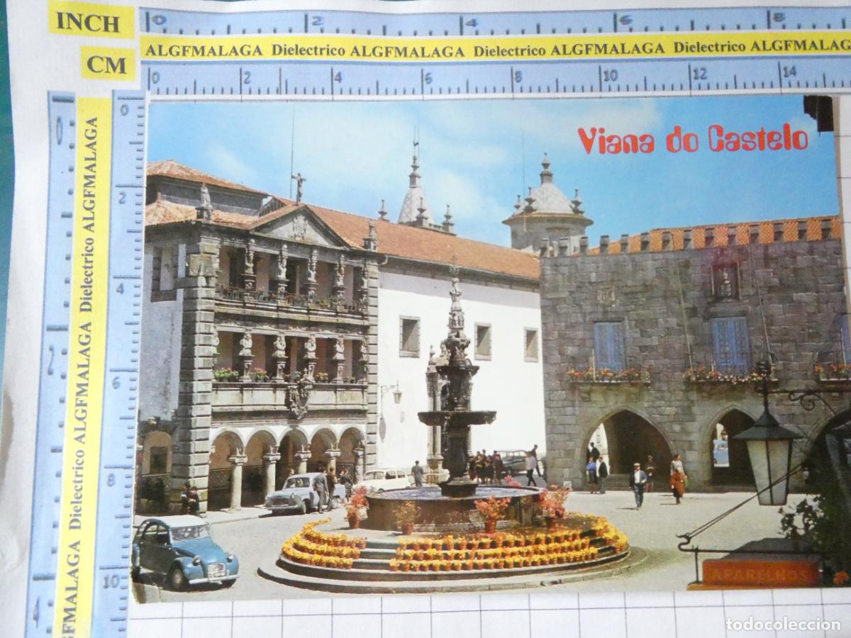Postales: POSTAL DE PORTUGAL. VIANA DO CASTELO PRA&Ccedil;A DA REPULICA CITROEN 2CV . 774