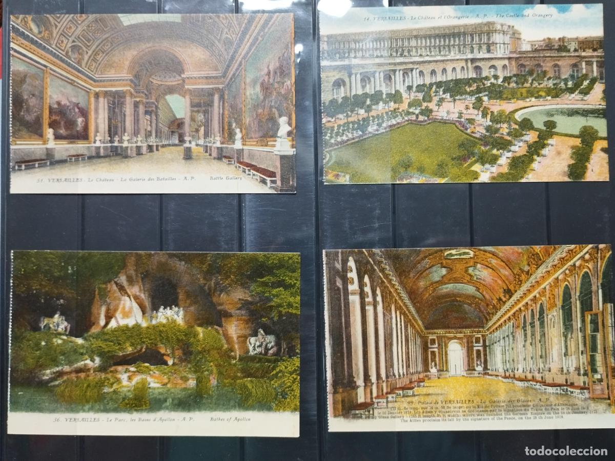 Postales: CONJUNTO DE 4 POSTALES DE VERSALLES. SIN CIRCULAR. - Foto 1