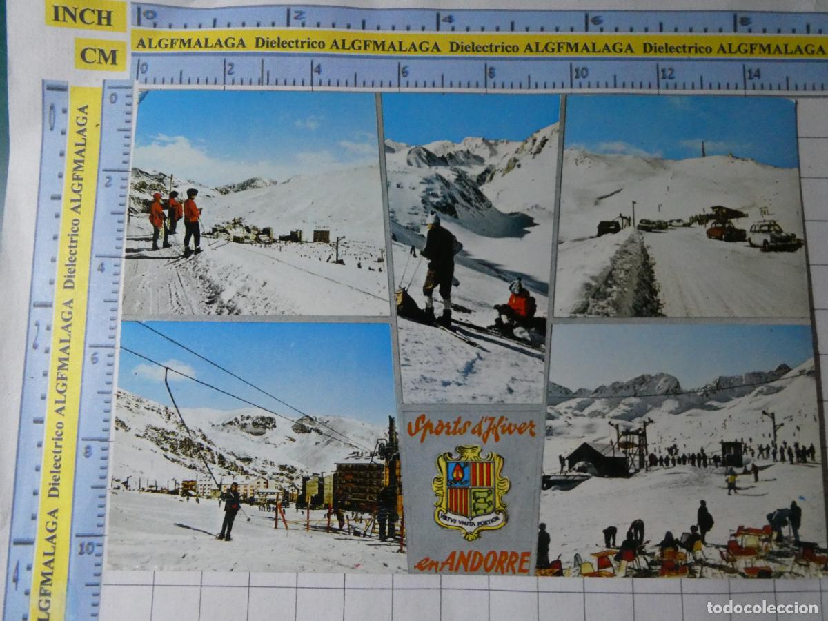 Postales: POSTAL DE ANDORRA. PAS DE LA CASA SES CHAMPS DE NEIGE . 2311