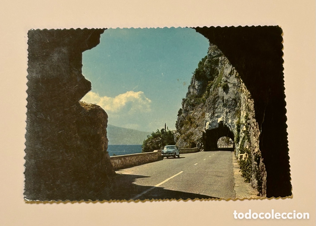 Postales: TARJETA POSTAL CIRCULADA. A&Ntilde;O 1965. LAGO DE GARDA. ITALIA