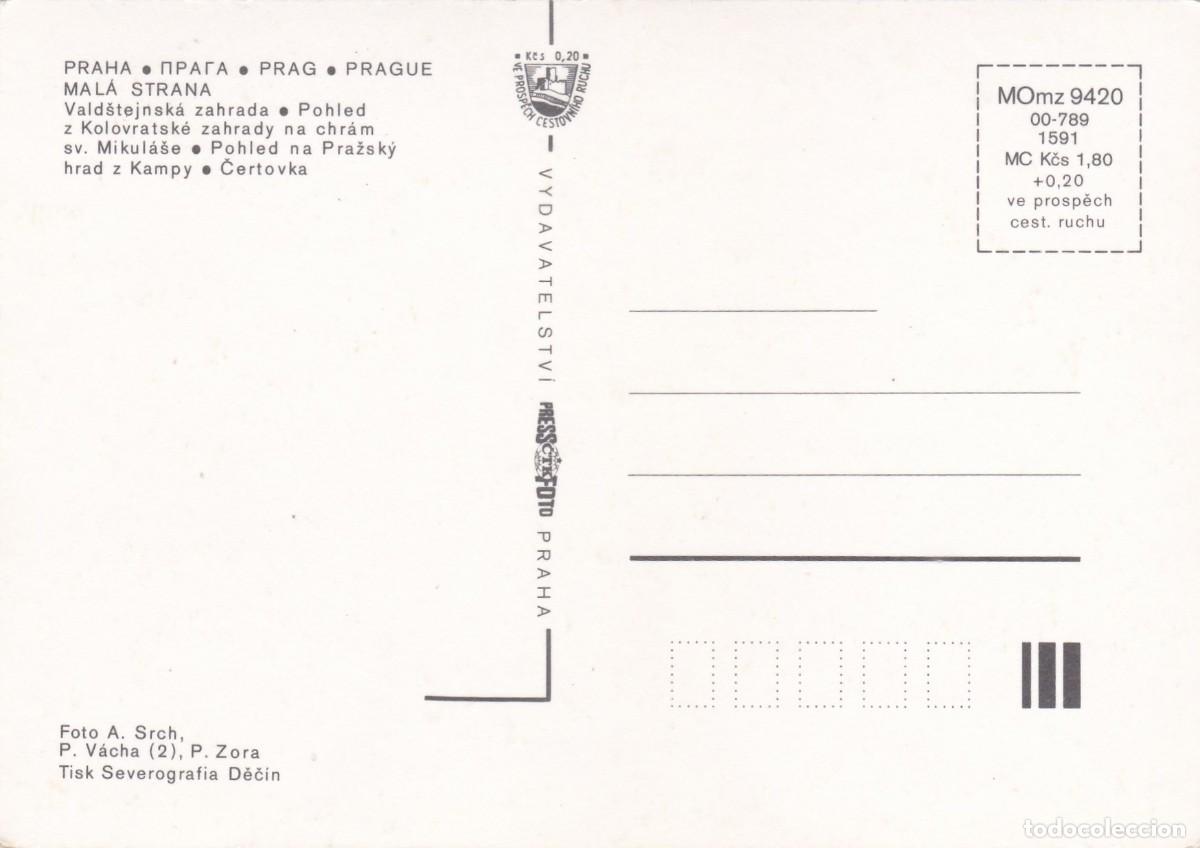 Postales: PRAGA (REPUBLICA CHECA). MALA STRANA - Foto 2