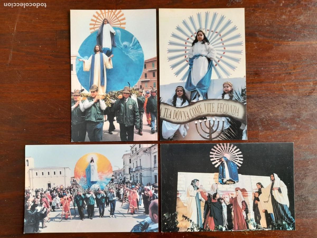 Cartes Postales: Una postal vintage semana santa de Orsogna Talami en Chieti, Marrucina, Italia, 4 tarjetas a elegir