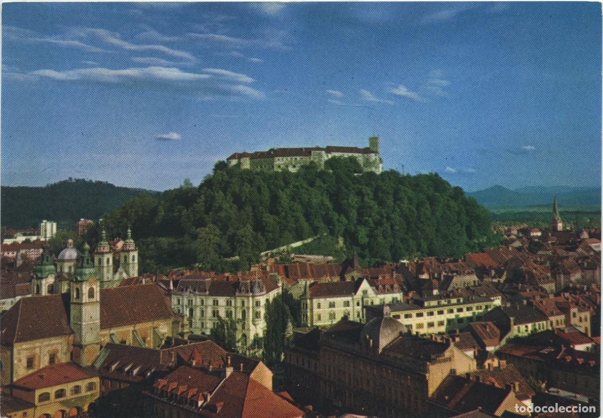 Postkarten: LJUBLJANA. Eslovenia. The Castle. Sin circular. ED. FOTO KAMBIC