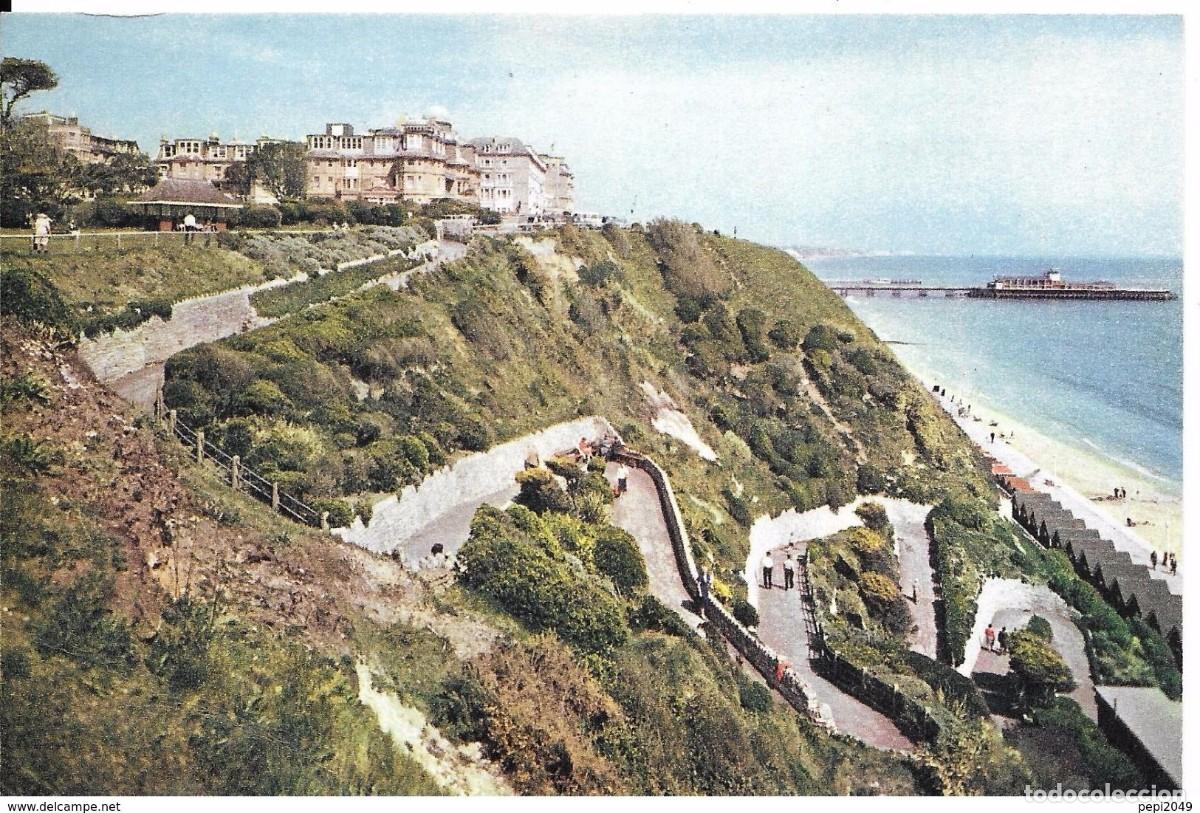Postales: :::: A456 - POSTAL - BOURNEMOUTH - WEST CLIFF ZIG-ZAG PATH - Foto 1