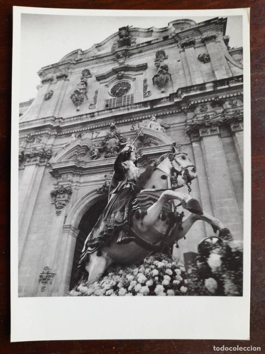 Postales: Postal vintage Fiesta de la Madonna delle Milizie o a caballo, en Scicli, Sicilia Italia a&ntilde;os 80&acute;s