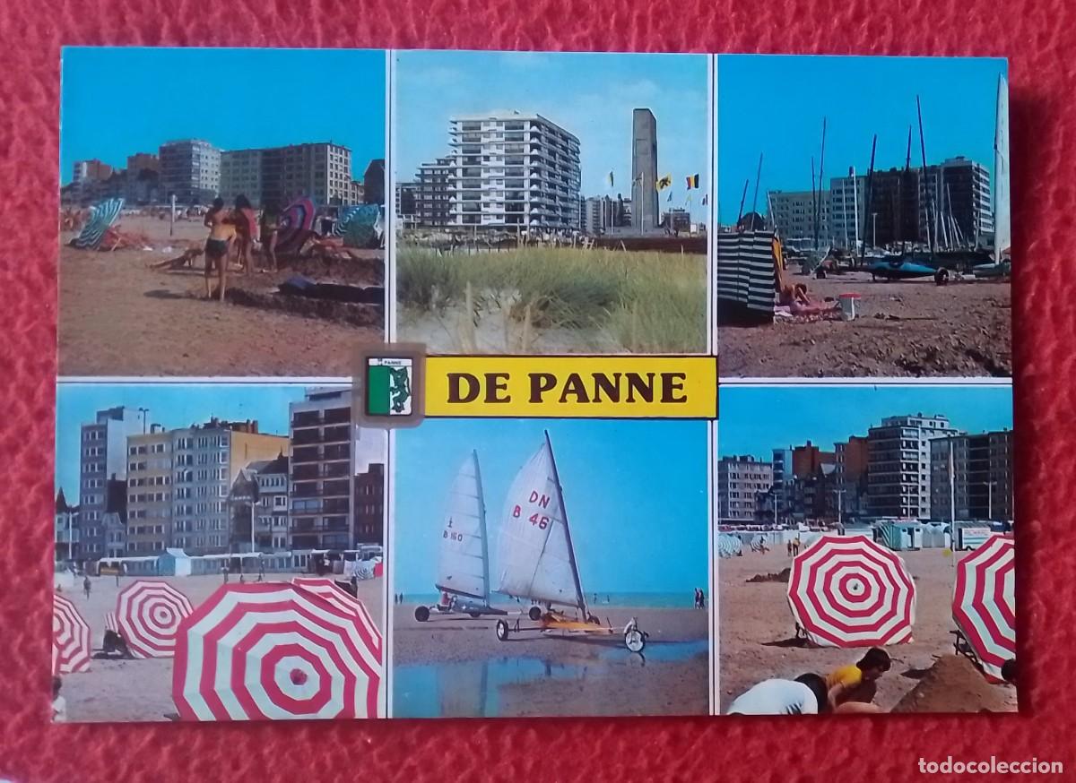 Postales: ANTIGUA POSTAL POST CARD DE PANNE B&Eacute;LGICA BELGIUM BELGIQUE BELGIE...VISTAS VIEWS VUES..CARTE POSTALE