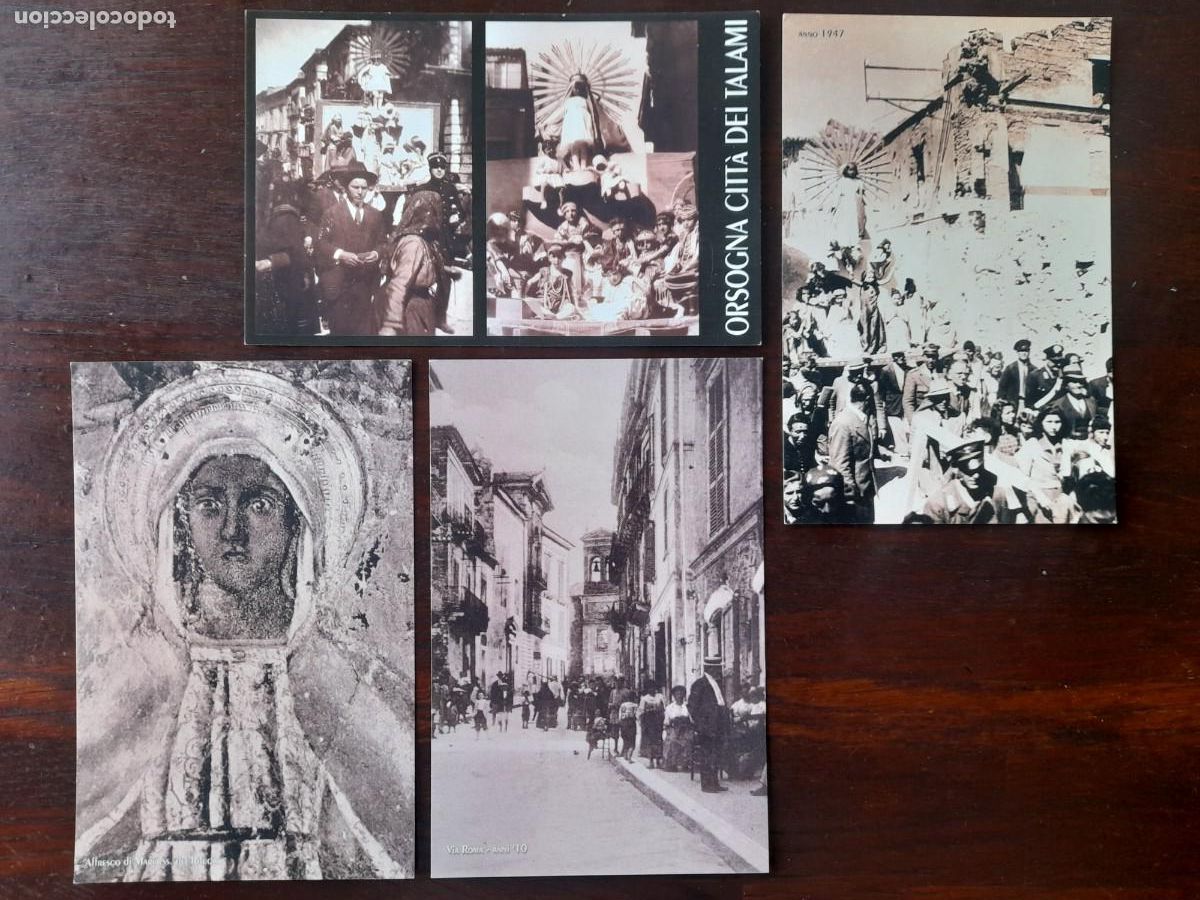 Cartes Postales: Una reproducci&oacute;n antigua postal 1947 semana Santa de Orsogna Talami Italia 4 tarjetas a elegir