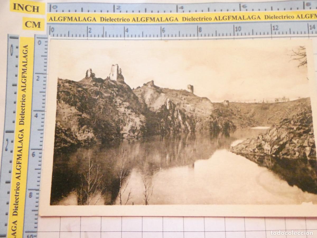 Postais: ANTIGUA POSTAL DE FRANCIA. CROZANT LES RUINES ET LES GORGES DE LA CREUSE. 3439