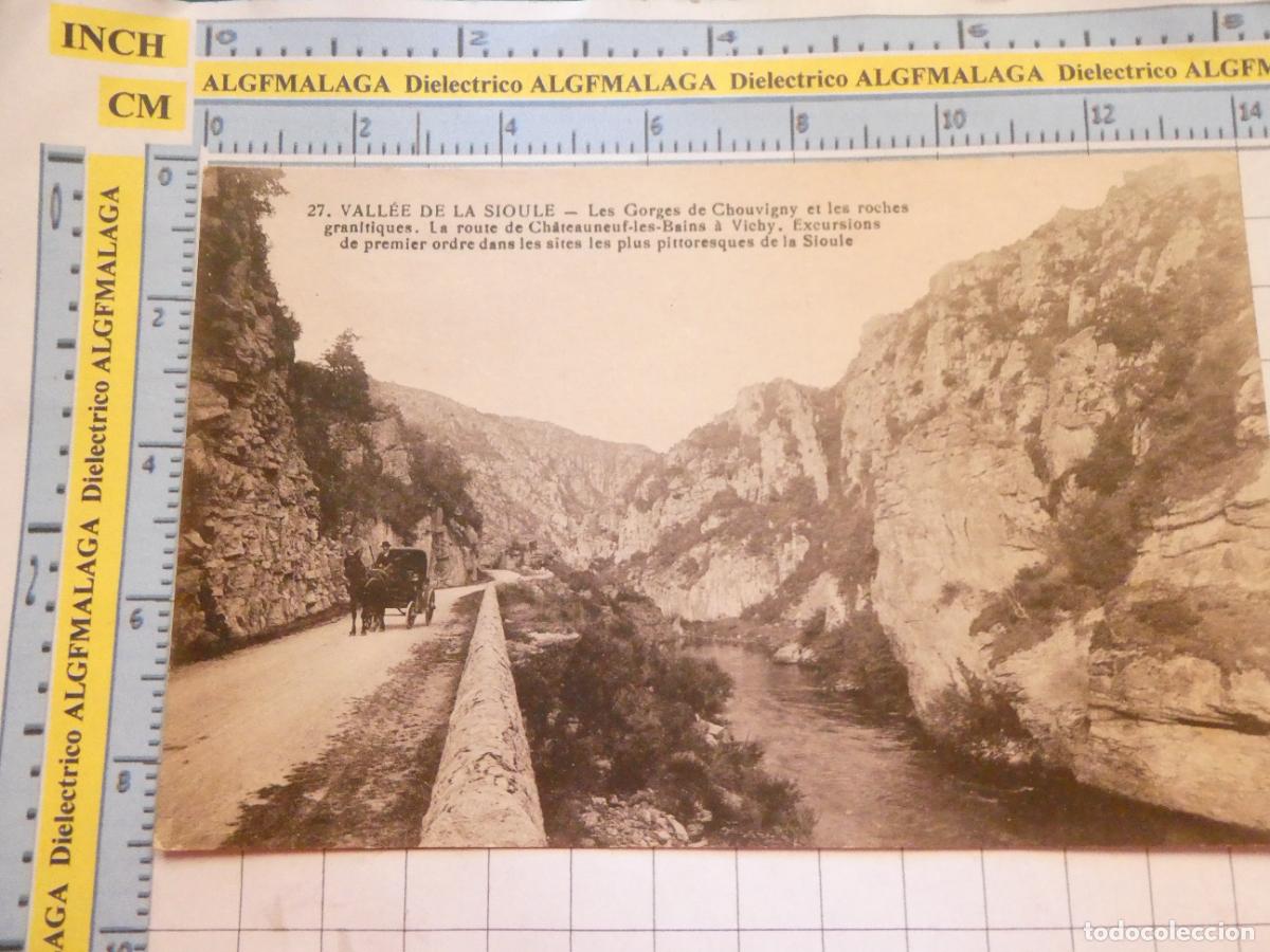 Cartoline: ANTIGUA POSTAL DE FRANCIA. CALL&Eacute;E DE LA SIOULE LES GORGES DE CHOUVIGNY. 3453