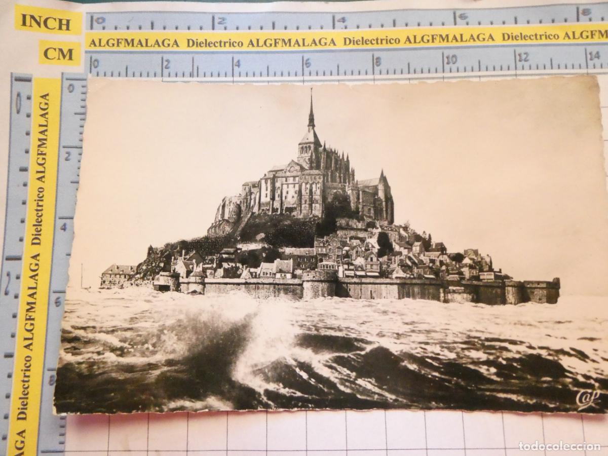 Cartes Postales: ANTIGUA POSTAL DE FRANCIA. MONT ST MICHEL CON MAREA ALTA. 3455