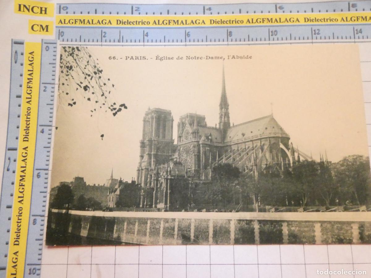 Postais: ANTIGUA POSTAL DE FRANCIA. SIGLO XIX - 1905. PARIS NOTRE DAME L'ABSIDE. 3458