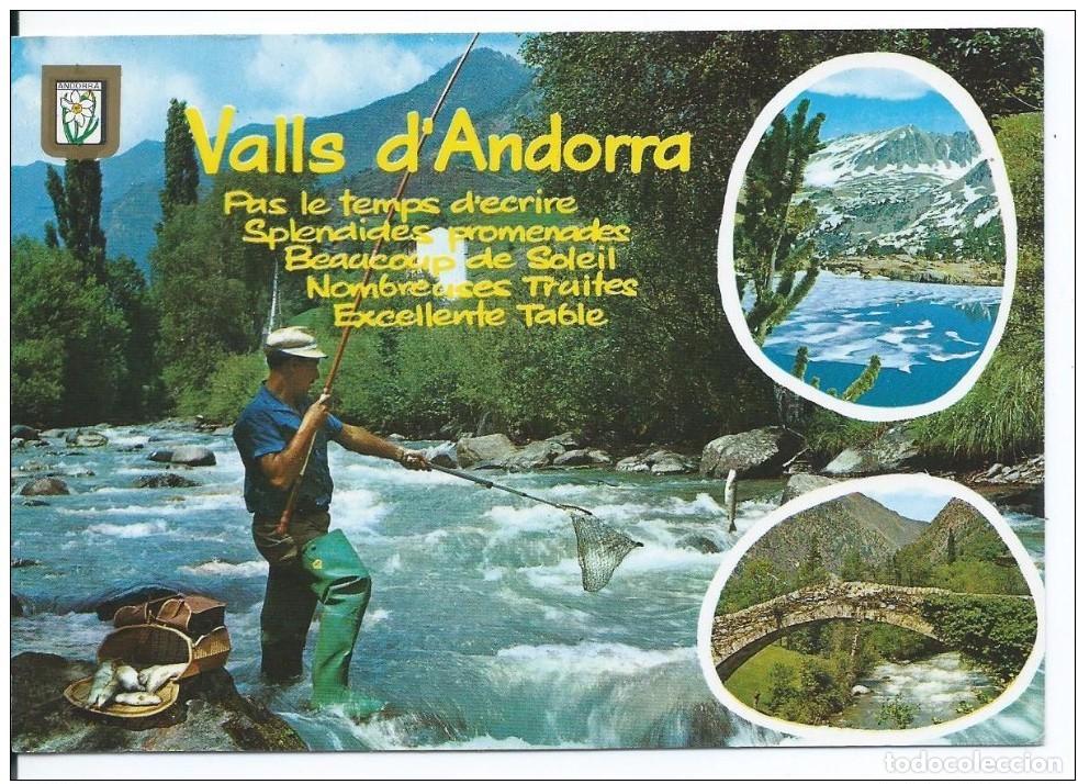 Postales: NOMBREUSES TRUITES.- VALLS D&acute;ANDORRA