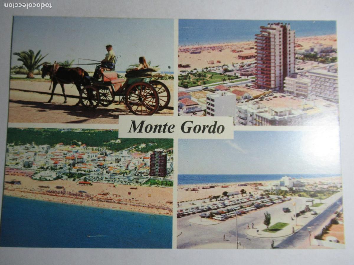 Cartes Postales: Portugal - Algarve - Monte Gordo - Varios aspectos