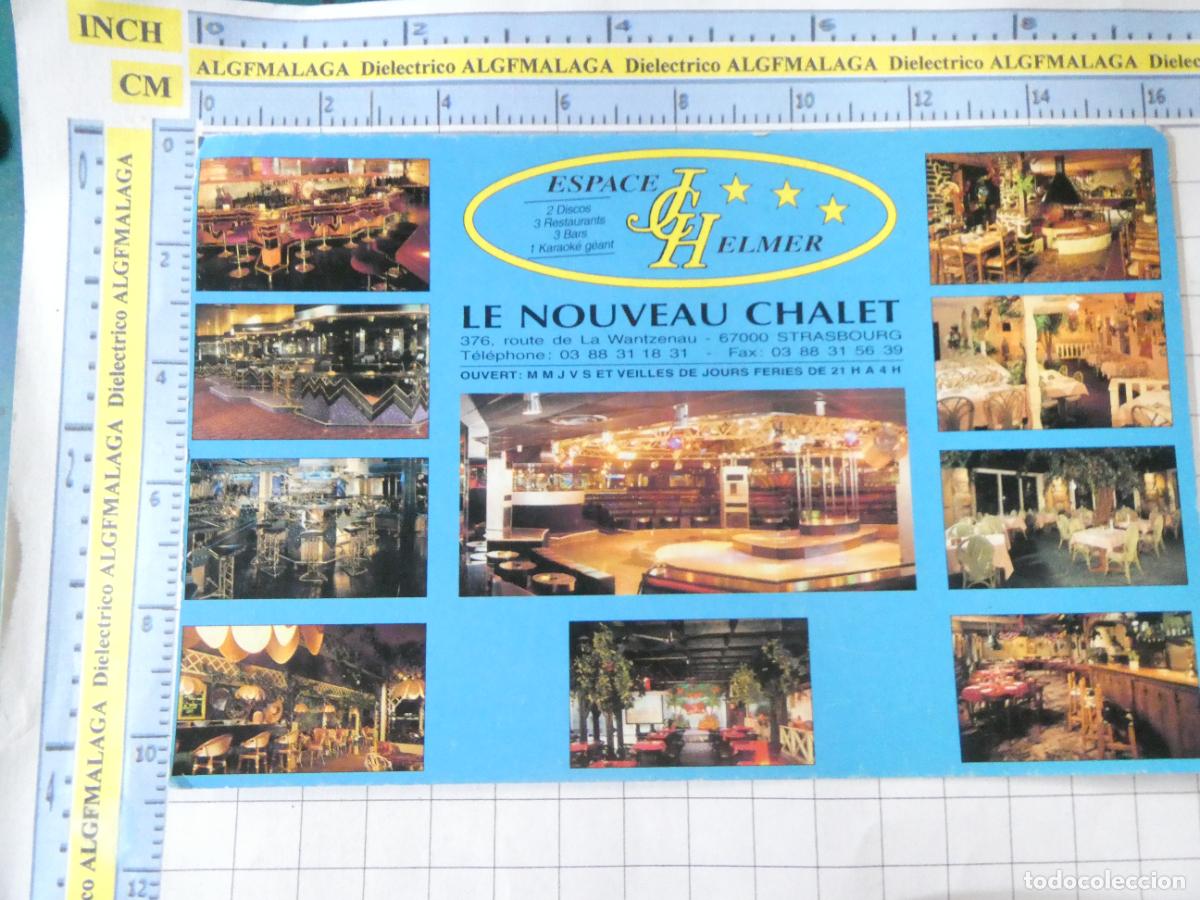 Cartoline: POSTAL DE FRANCIA. ESTRASBURGO DISCOTECA PUB CLUB ESPACE HELMER EX102