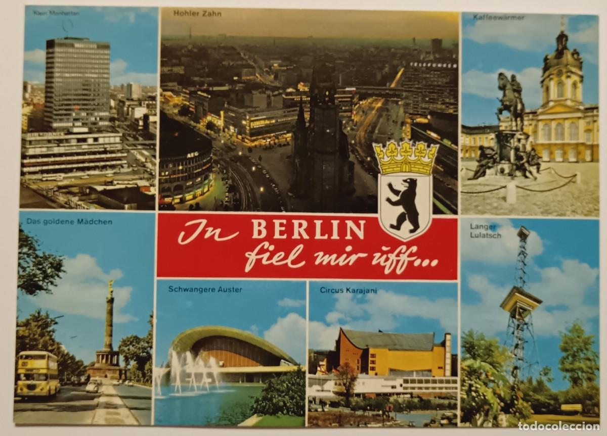 Postales: Berlin- Alemania -sin usar.