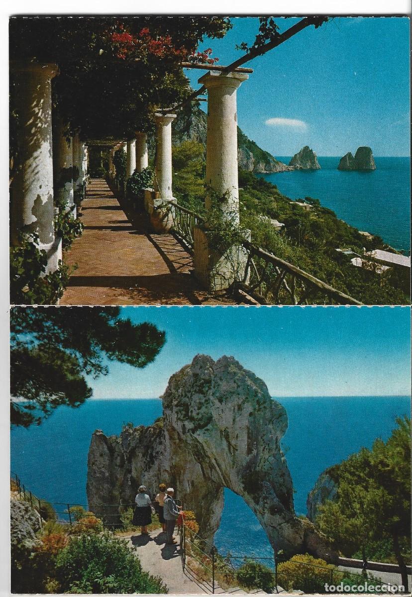 Postales: LIBRO FLEXO CON 18 VISTAS DE CAPRI - Foto 5