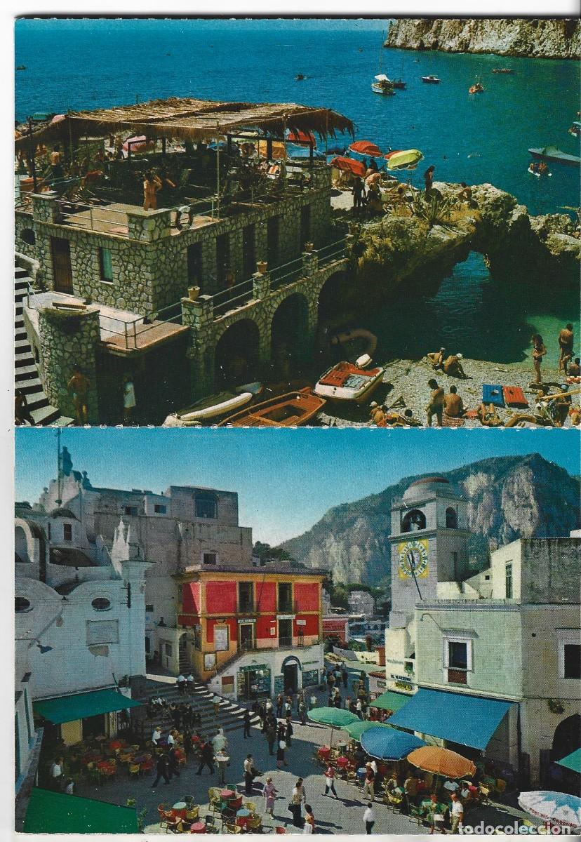 Postales: LIBRO FLEXO CON 18 VISTAS DE CAPRI - Foto 7