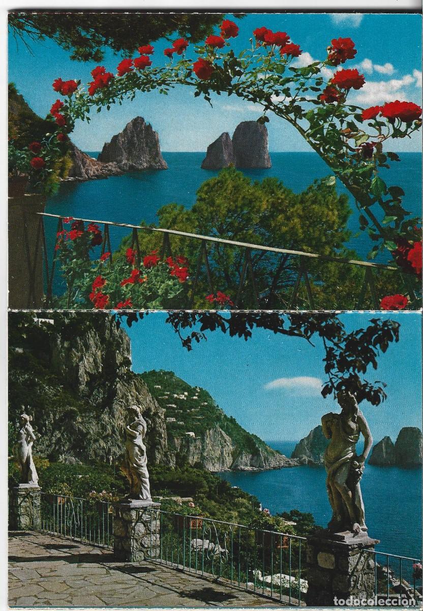 Postales: LIBRO FLEXO CON 18 VISTAS DE CAPRI - Foto 9