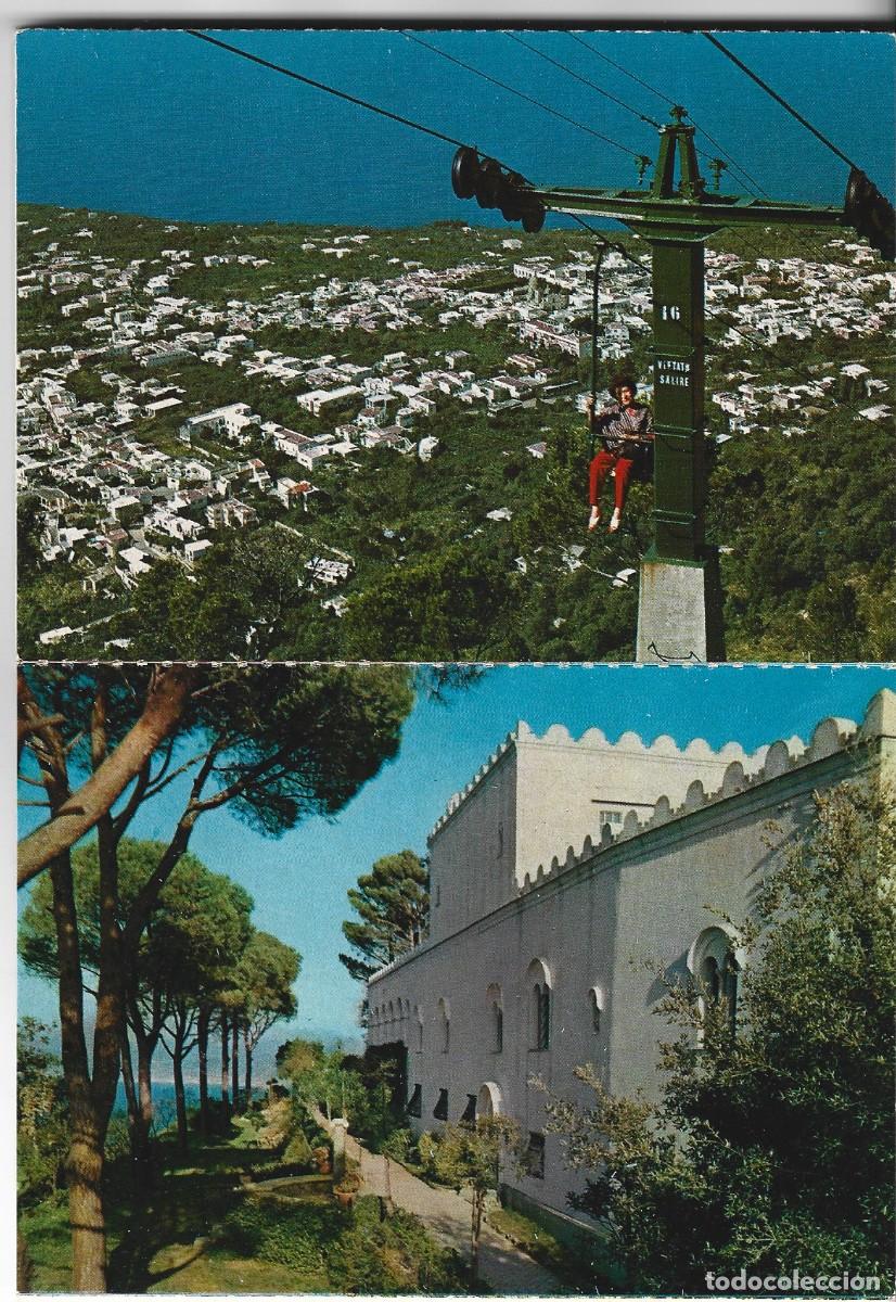 Postales: LIBRO FLEXO CON 18 VISTAS DE CAPRI - Foto 15