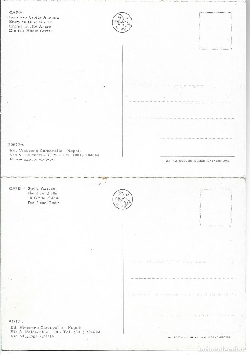 Postales: LIBRO FLEXO CON 18 VISTAS DE CAPRI - Foto 18