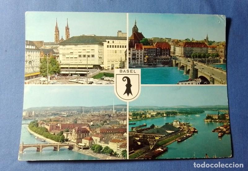 Postales: postal Suiza Basel escrita - Foto 1