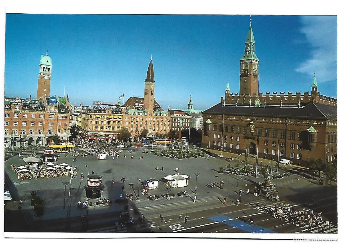 Cartoline: THE TOWN HALL SQUARE.- KOBENHAVN
