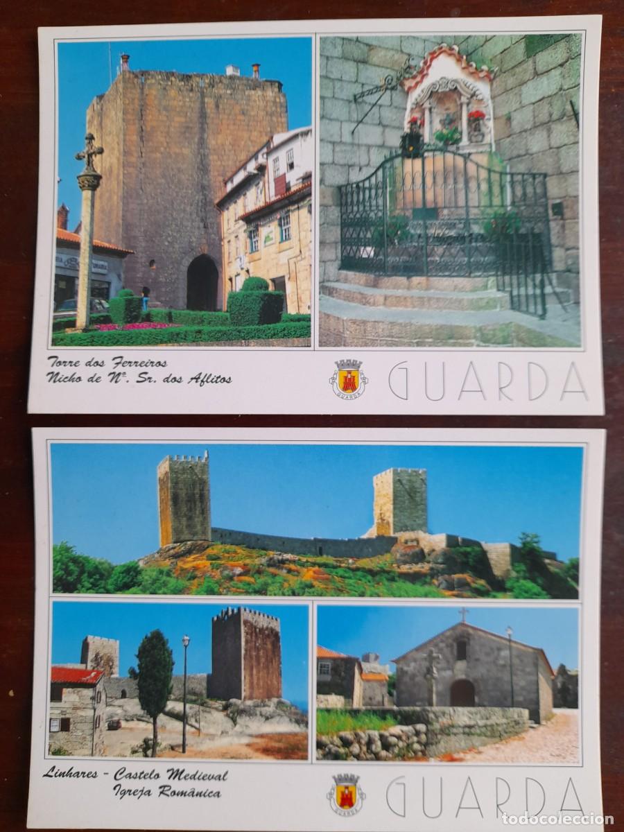 Cartes Postales: Una postal vintage torre dos Ferreiras y nicho do sr dos Aflitos Guarda 4 tarjetas a elegir a&ntilde;os80&acute;s