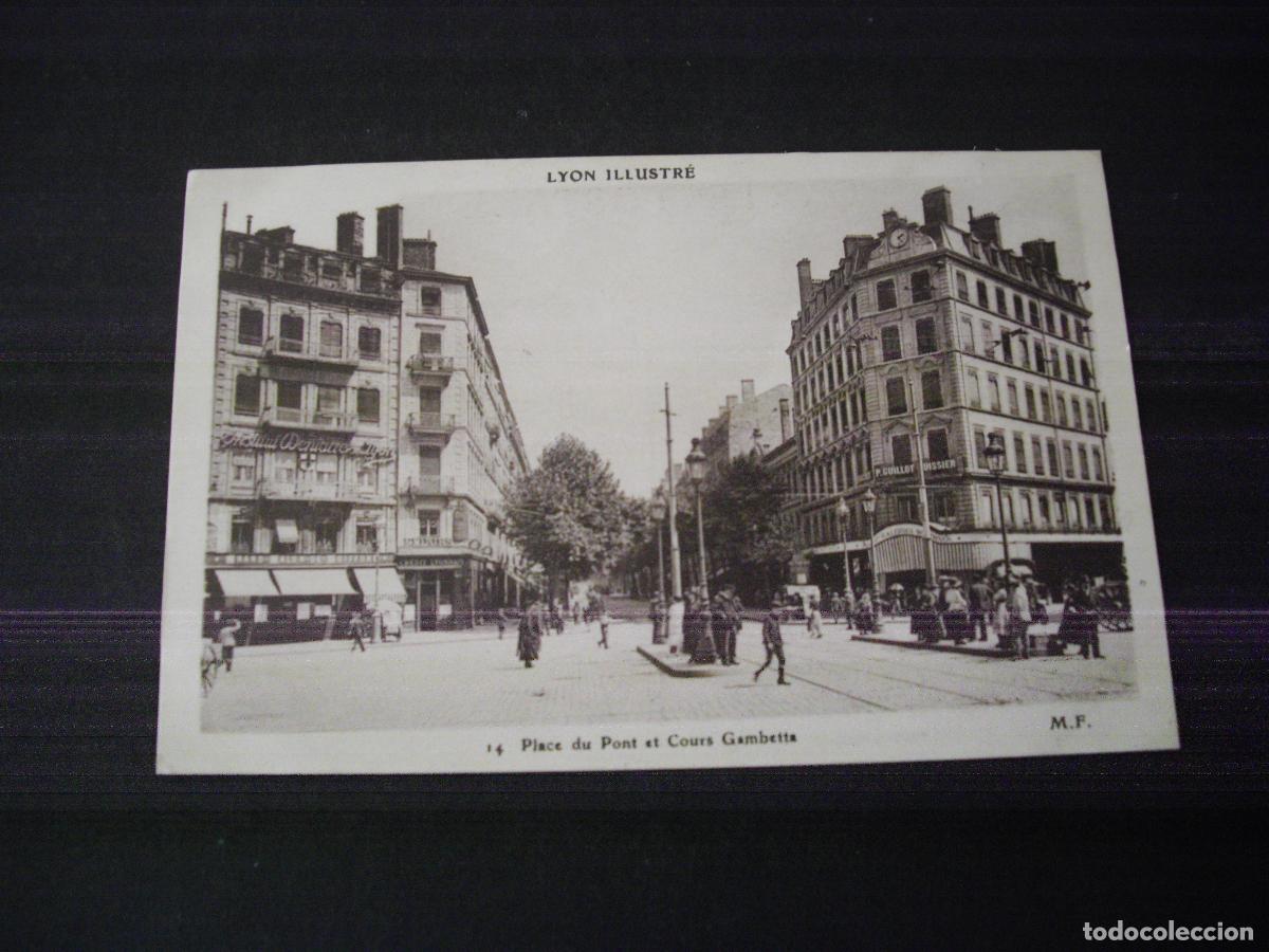 Postales: LYON FRANCIA POSTAL ANTIGUA - Foto 1