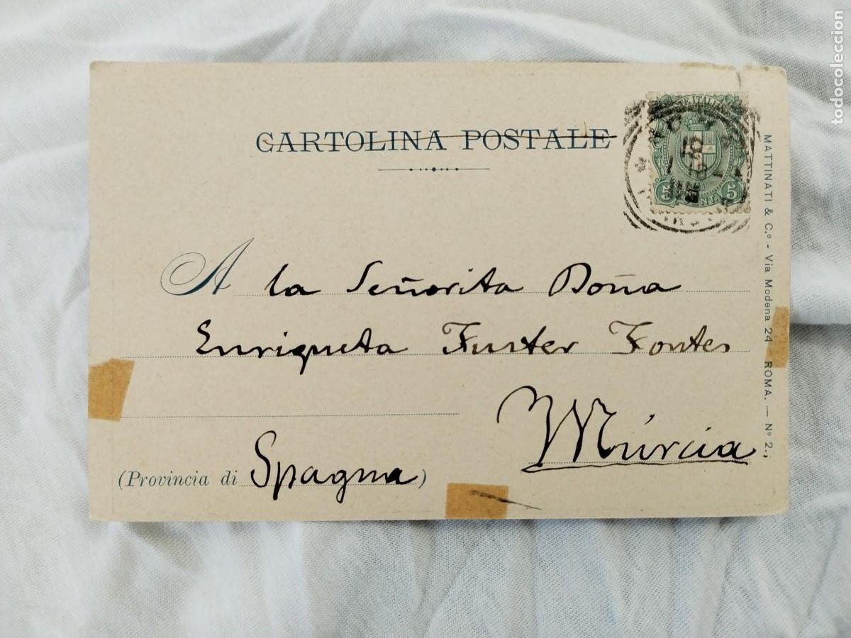 Postales: cartolina postale - roma - anno santo 1900 - Foto 2