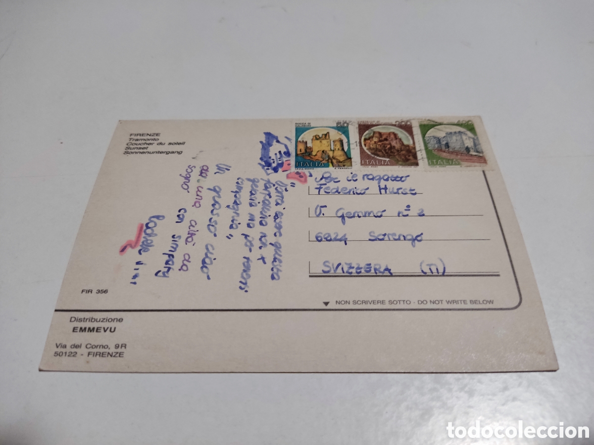 Postales: Postal Firenze panorama - Foto 2