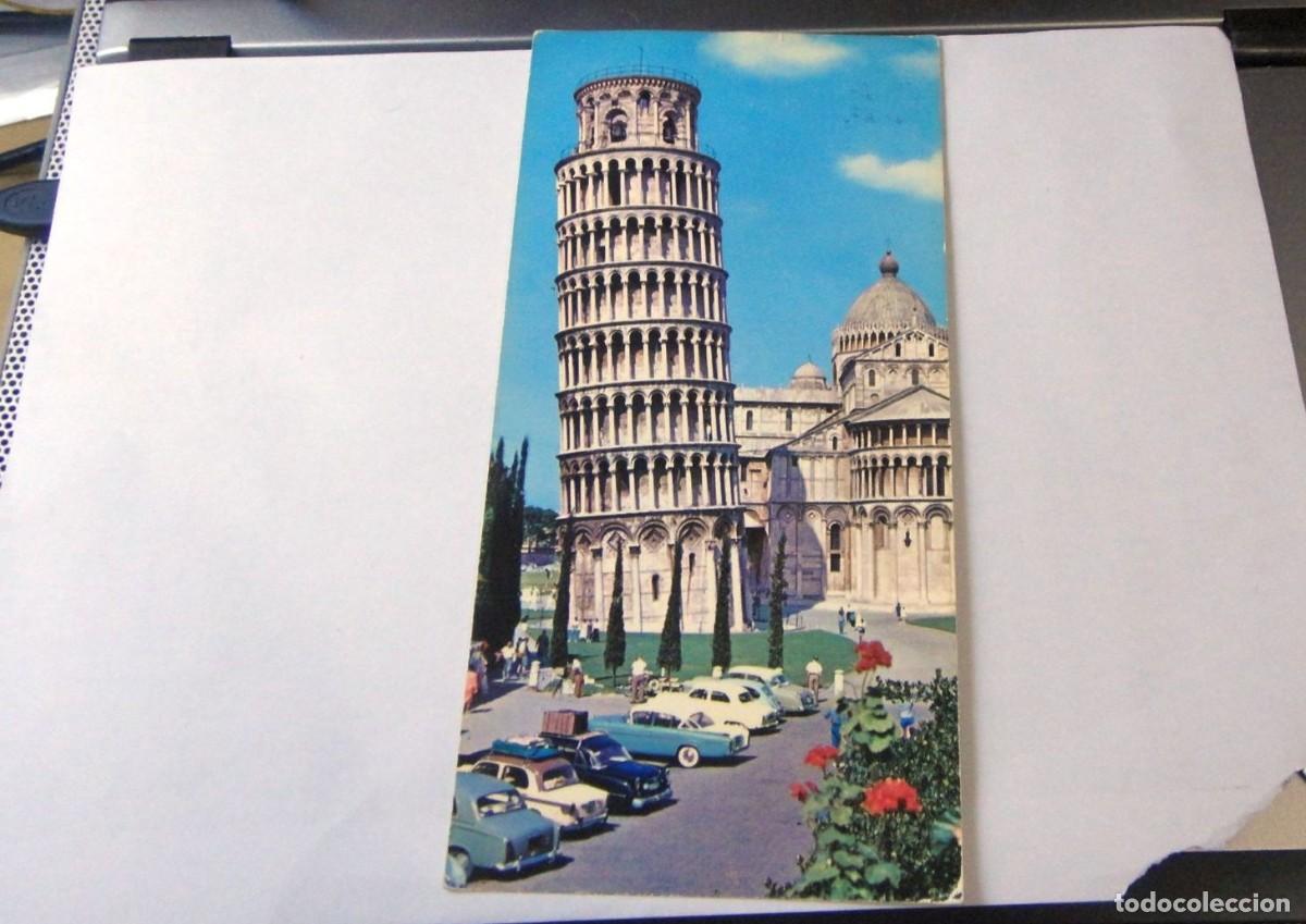 Postales: POSTAL ITALIA. TORRE DE PISA. ESCRITA. 21x10 cm (Matasellos a&ntilde;o 1972)