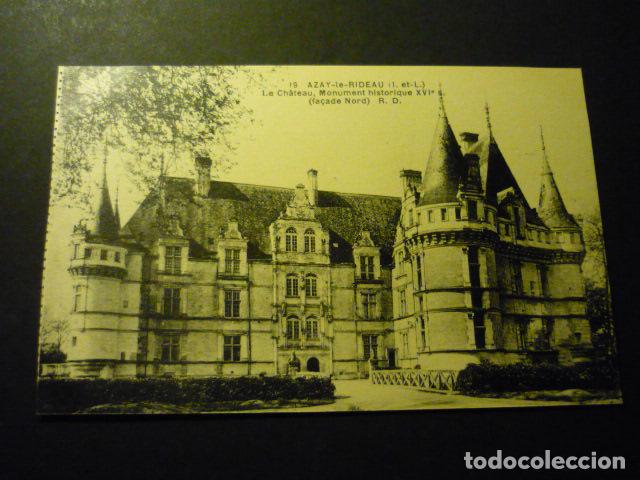 Postales: AZAY LE RIDEAU FRANCIA POSTAL