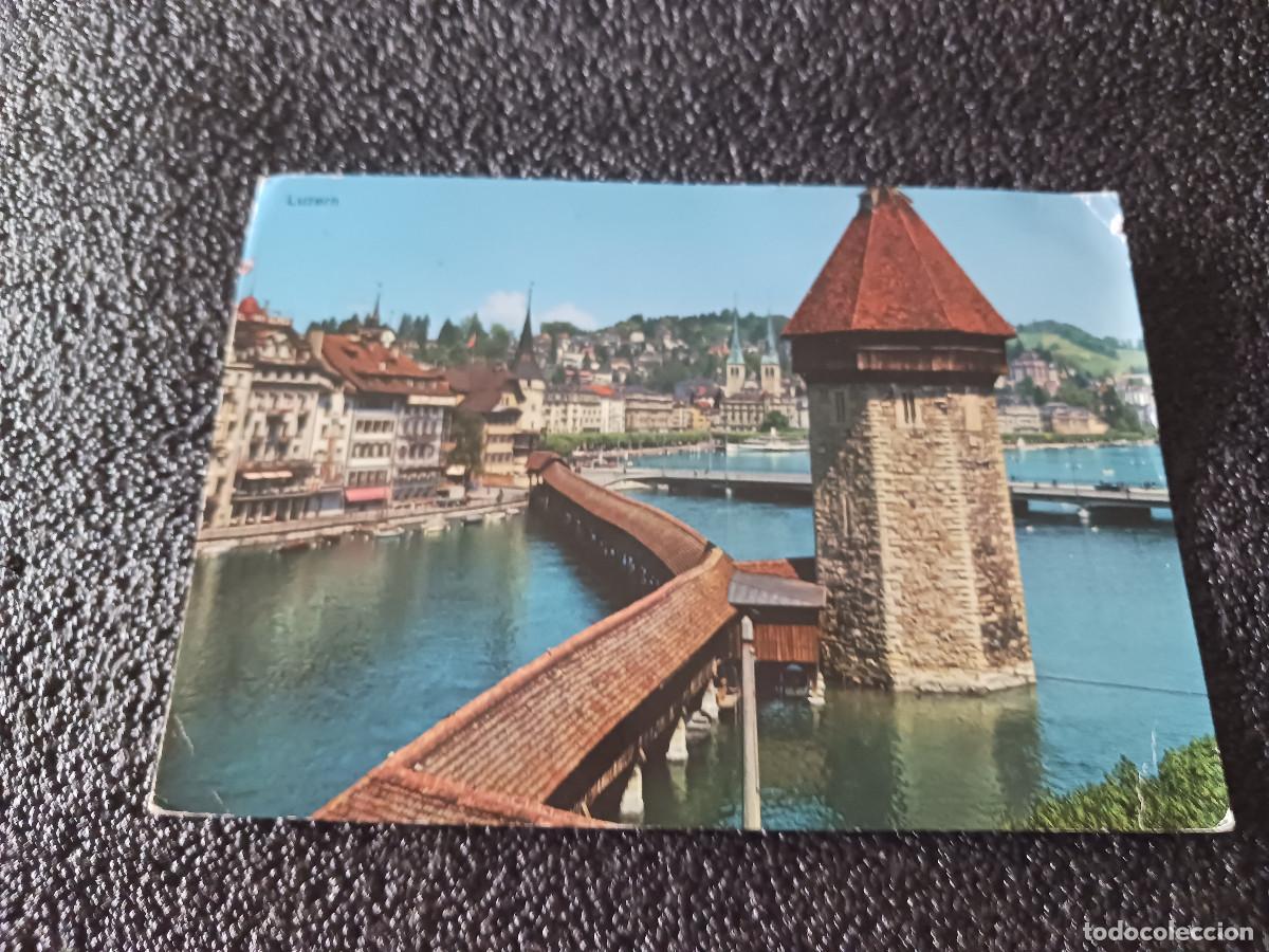 Postales: 558 a, luzern, circulada 1976 - Foto 1